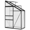 Greenhouse Anthracite Aluminium – 1.38 m