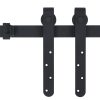 Mini Sliding Barn Door Kit Carbon Steel – 183 cm
