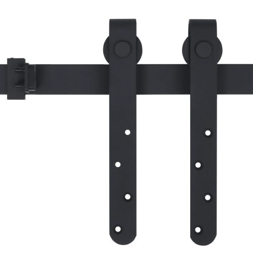Mini Sliding Barn Door Kit Carbon Steel – 183 cm