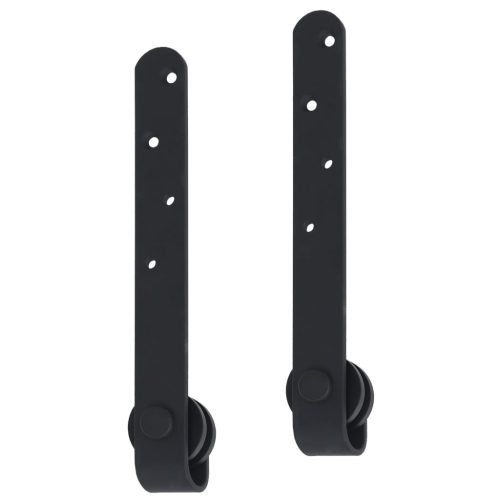 Mini Sliding Barn Door Kit Carbon Steel – 183 cm