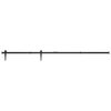 Mini Sliding Barn Door Kit Carbon Steel – 183 cm