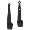 Mini Sliding Barn Door Kit Carbon Steel – 183 cm