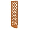 Corner Trellis 50x50x145 cm Solid Firwood – Orange