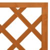 Corner Trellis 50x50x145 cm Solid Firwood – Orange