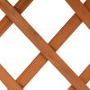 Garden Trellis Planter 45x30x74 cm Solid Firwood – Orange