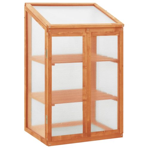 Greenhouse 60x45x100 cm Firwood – Yellow