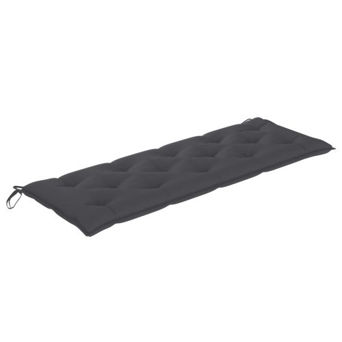 Garden Bench Cushion Fabric – 150x50x7 cm, Anthracite