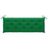 Garden Bench Cushion Fabric – 150x50x7 cm, Green