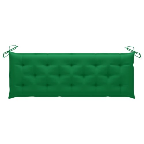 Garden Bench Cushion Fabric – 150x50x7 cm, Green