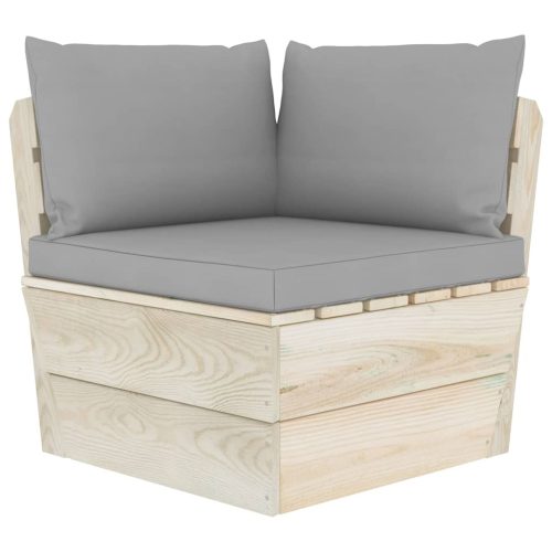 Pallet Sofa Cushions Fabric – Grey, Corner Sofa