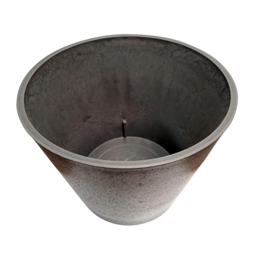 Imitation Stone Pot – 40 cm, Grey