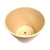 Imitation Stone Pot – 40 cm, White and Cream