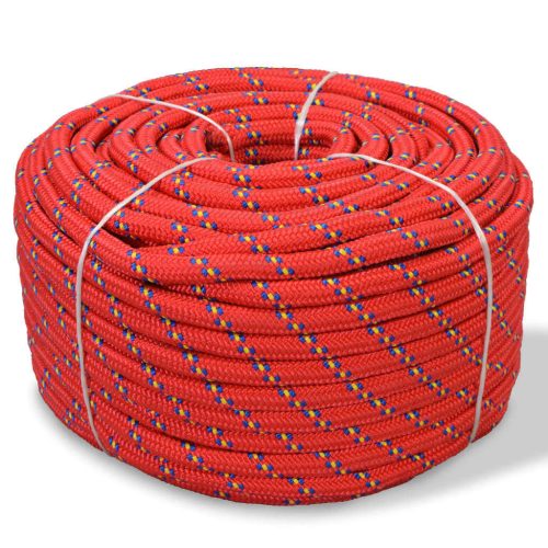 Marine Rope Polypropylene – 10 mm 50 m, Red