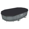 Bestway Power Steel Swimming Pool Set Oval 488x305x107 cm