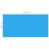 Rectangular Pool Cover PE Blue – 1200×600 cm
