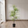 Artificial Natural Green Dracaena Dragon Tree Fake Tropical Indoor Plant Home Office Decor – 1