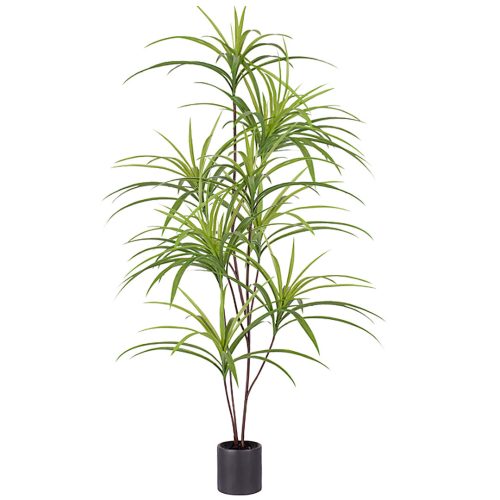 Artificial Natural Green Dracaena Dragon Tree Fake Tropical Indoor Plant Home Office Decor – 1