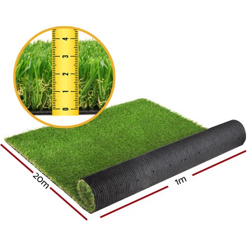 Artificial Grass Synthetic Fake Turf Plants Plastic Lawn Olive