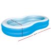 Kids Pool 262x157x46cm Inflatable Above Ground Swimming Pools 544L