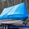 Heavy Duty Tarp Tarpaulin Shelter Camping Tent Cover Waterproof – 3.05 x 6.10 M