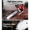 Chainsaw Petrol 52CC 20″ Bar Commercial E-Start Pruning Chain Saw,Chainsaw Petrol 52CC 20″ Bar Commercial E-Start Pruning Chain Saw 4.0HP