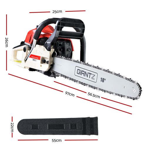 Chainsaw Petrol 75CC 18″ Bar Commercial E-Start Pruning Chain Saw,Chainsaw Petrol 52CC 20″ Bar Commercial E-Start Pruning Chain Saw 5.2HP