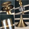 Glass Candle Holder Candle Stand Glass/Metal – 43 cm