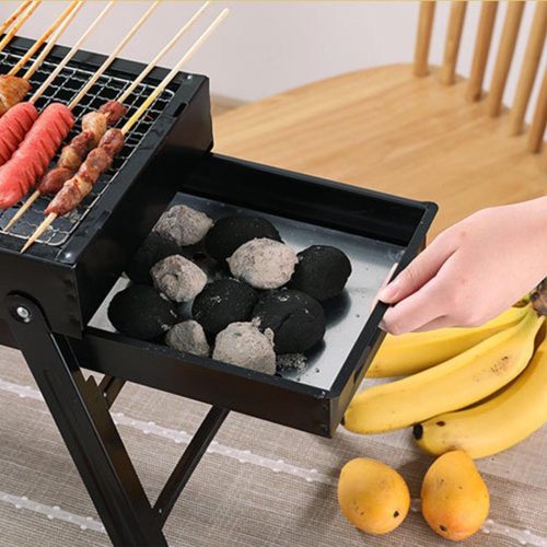 60cm Portable Folding Thick Box-type Charcoal Grill for Outdoor BBQ Camping – 1