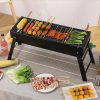 60cm Portable Folding Thick Box-type Charcoal Grill for Outdoor BBQ Camping – 1