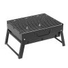 43cm Portable Folding Thick Box-type Charcoal Grill for Outdoor BBQ Camping – 1