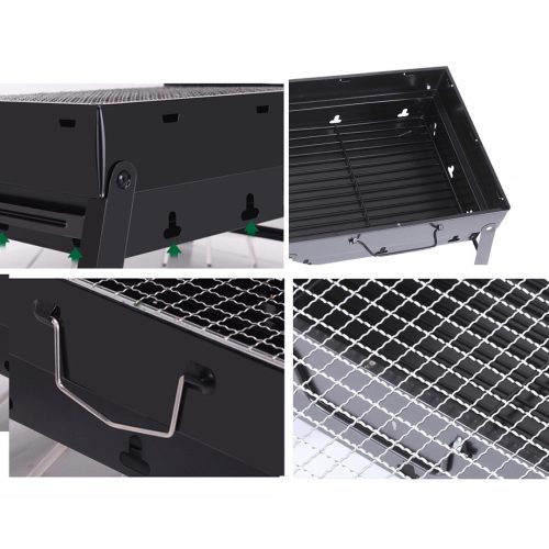 43cm Portable Folding Thick Box-type Charcoal Grill for Outdoor BBQ Camping – 1