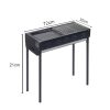 72cm Portable Folding Thick Box-Type Charcoal Grill for Outdoor BBQ Camping – 1