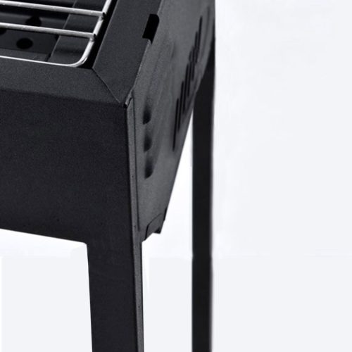 72cm Portable Folding Thick Box-Type Charcoal Grill for Outdoor BBQ Camping – 1