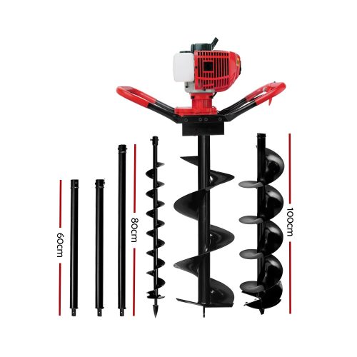 Post Hole Digger Diggers Petrol Complete – Kit
