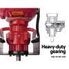 Post Hole Digger Only 66CC Petrol Motor Drill Borer Fence Auger Bits – AUG300