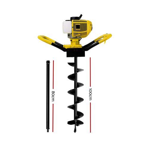 Post Hole Digger Only Engine 80CC Petrol Motor Diggers Earth Auger – AUG200