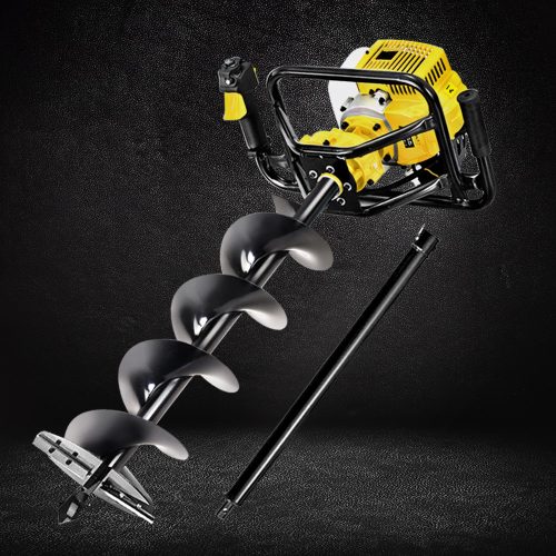 92CC Petrol Post Hole Digger Auger Drill Borer Fence Earth Power – AUG200