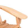 3 Piece Outdoor Beach Chair and Table Set – Natural