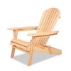 3 Piece Outdoor Beach Chair and Table Set – Natural