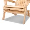 3 Piece Outdoor Beach Chair and Table Set – Natural