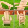 Outdoor Furniture Sun Lounge Chairs Beach Chair Recliner Adirondack Patio Garden – 1