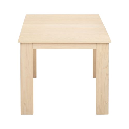 Wooden Outdoor Side Beach Table – Natural