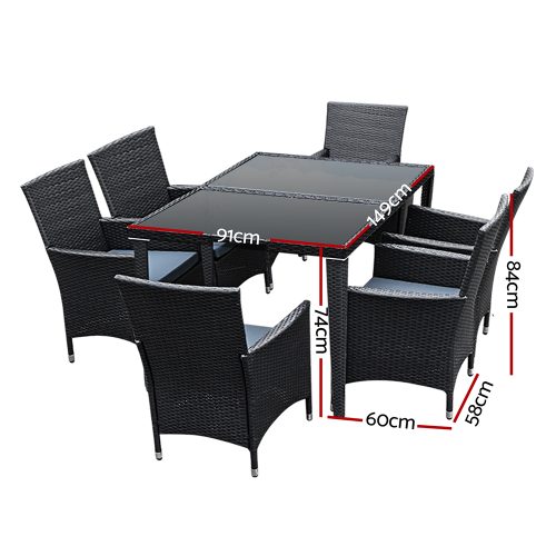 Outdoor Furniture Dining Set – 7