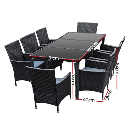 Outdoor Furniture Dining Set – 9
