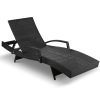 Outdoor Sun Lounge Furniture Day Bed Wicker Pillow Sofa Set