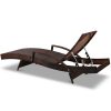 Outdoor Sun Lounge Furniture Day Bed Wicker Pillow Sofa Set