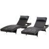 Outdoor Wicker Sun Lounge