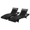 Outdoor Wicker Sun Lounge