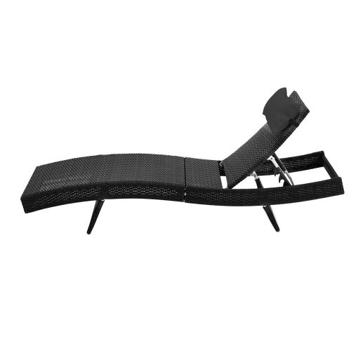 Outdoor Wicker Sun Lounge