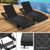 Outdoor Wicker Sun Lounge